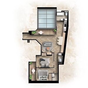 Appartement met Twee Slaapkamers